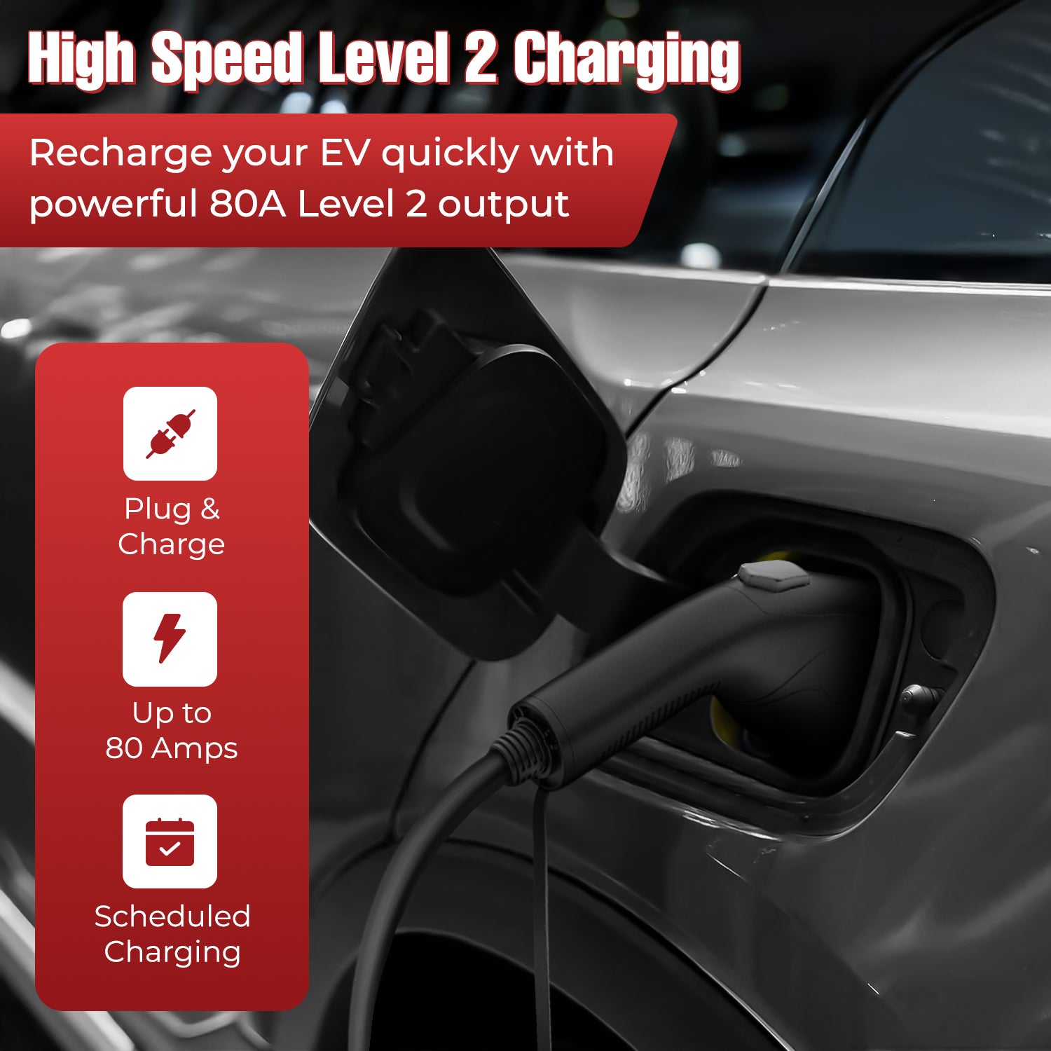 Spark AC 80A EV Charger (hardwired)