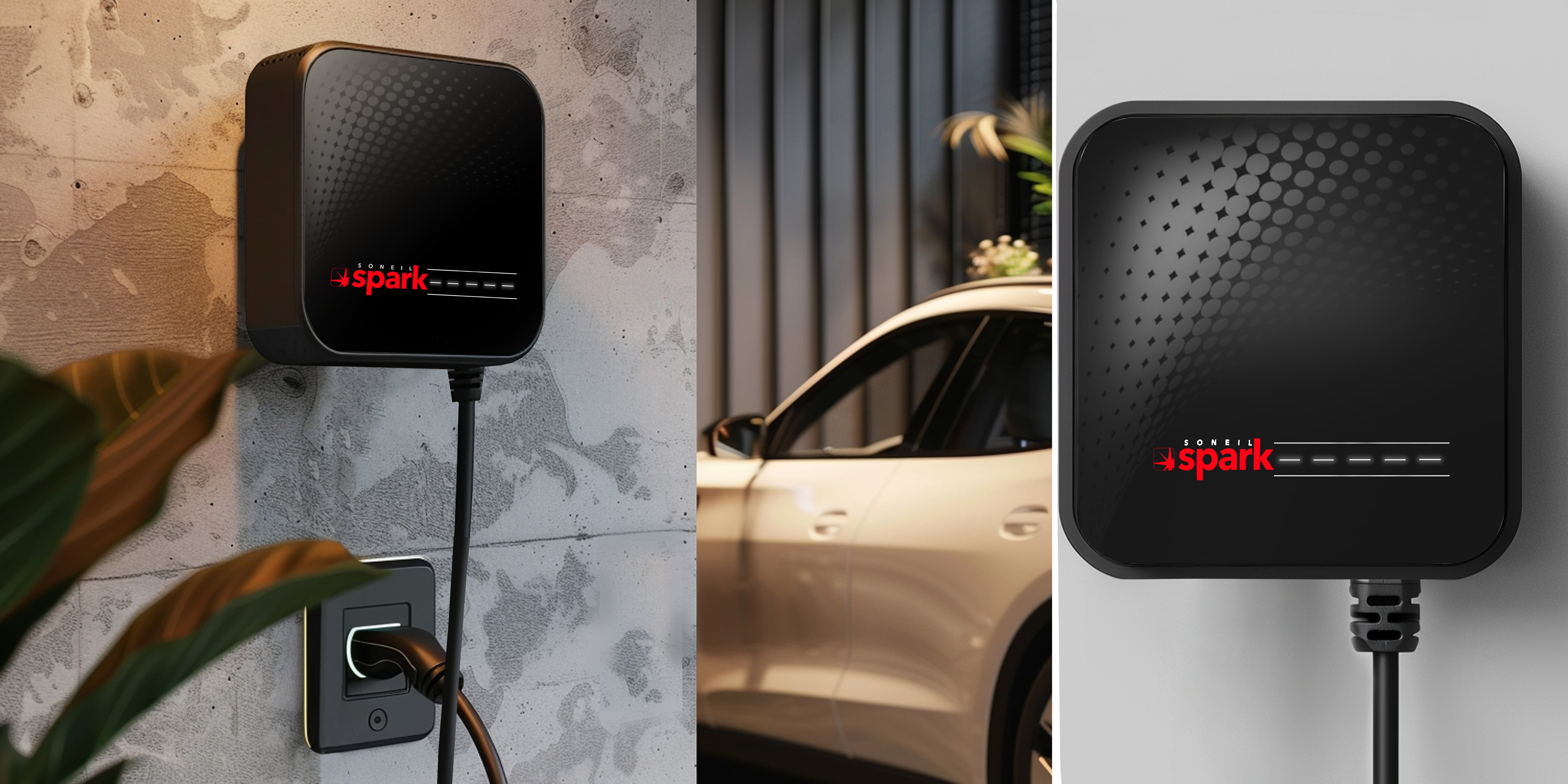 Spark AC Commercial 80A EV Charger (hardwired)