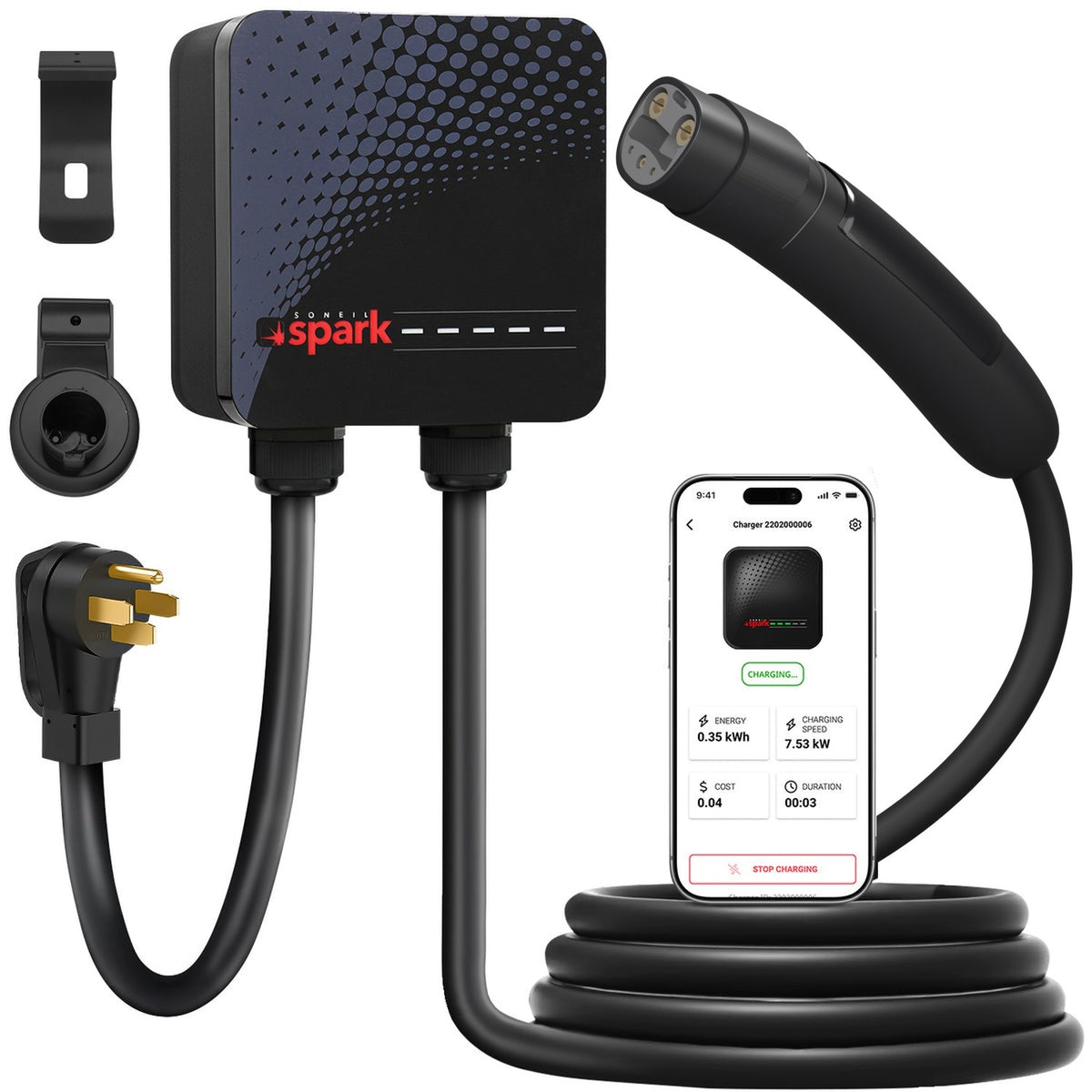 Spark 40A AC NEMA Charger NACS