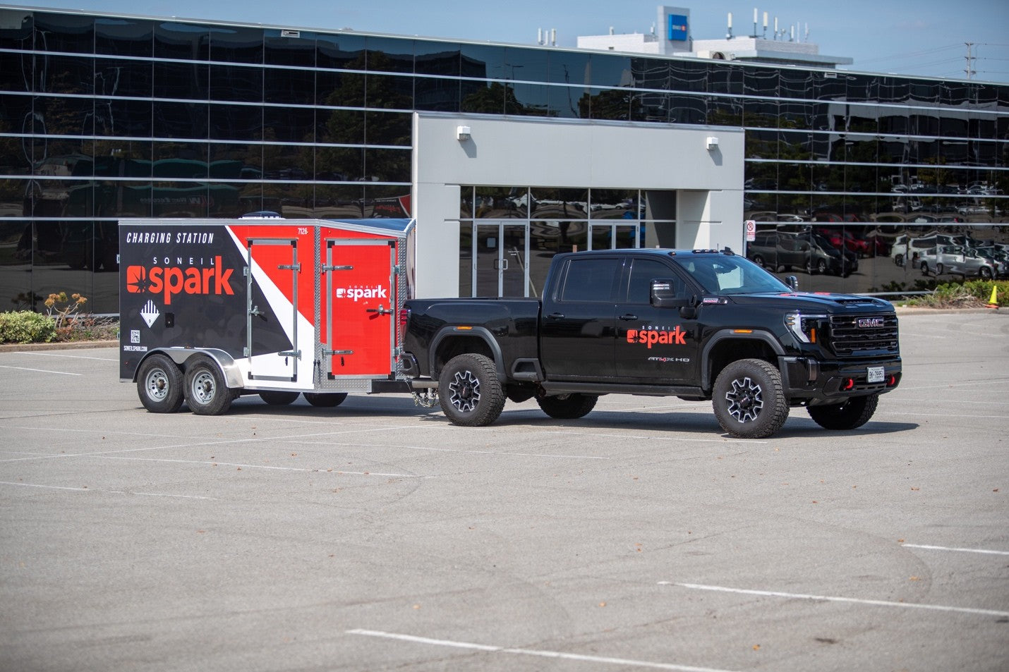 Spark’s Mobile Charging Trailer versus Fixed DC Station