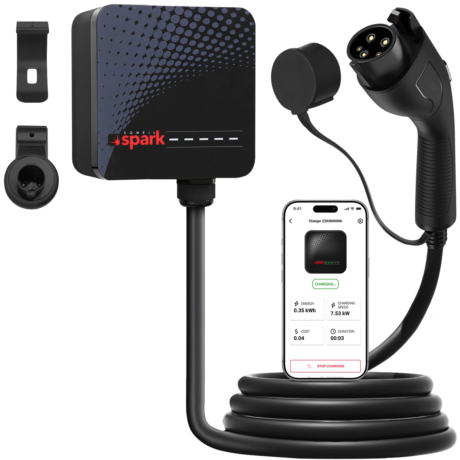 Spark AC 48A EV Charger (hardwired)